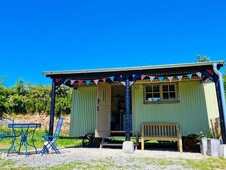 Pen Bryn Shepherd Hut Hay-On-Wye Exterior photo